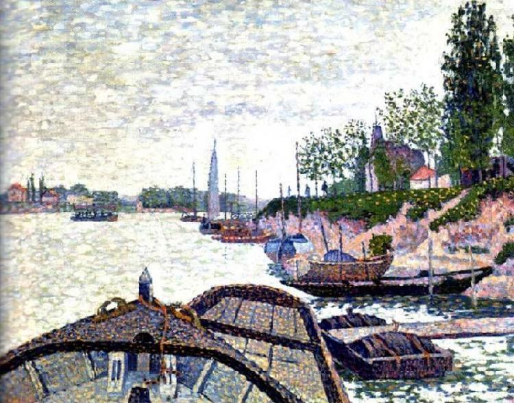 Paul Signac Avant Du Tub china oil painting image